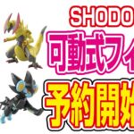 【予約開始】可動式フィギュア『SHODO-シリーズ-ポケモン第6弾-(10個入)』が８月発売！