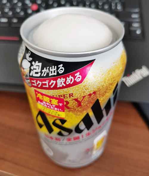 アサヒスーパードライ生ジョッキ缶は飲み口が広がるだけで美味しい！